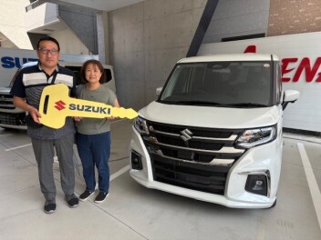 ソリオ　ご納車おめでとうございます